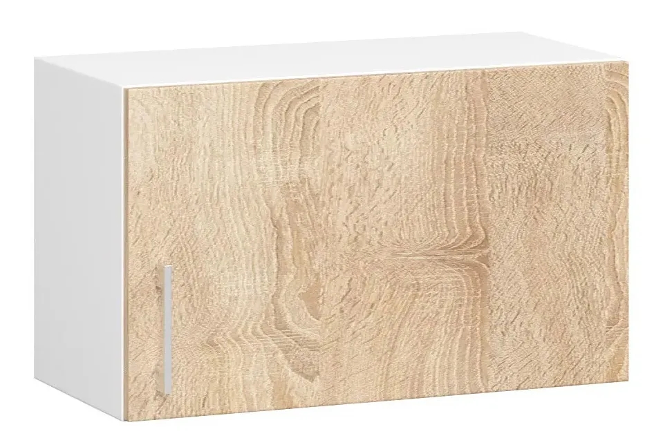 Górna szafka kuchenna okapowa dąb sonoma – Napolo 20X, skandynawski design, 60x30x29 cm, laminat