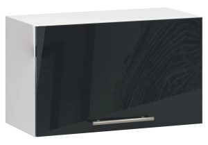 Grafitowa wisząca szafka do kuchni – Poli 12X
