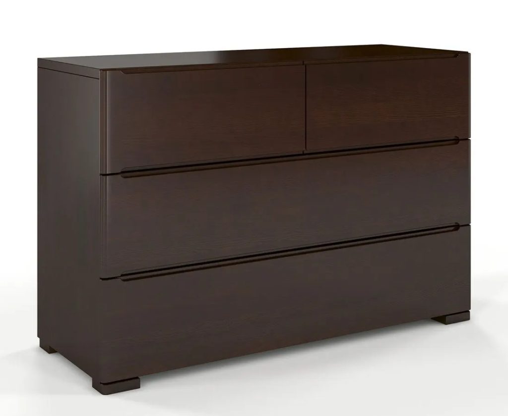 Komoda drewniana 4 szuflady Inca 3S – Palisander