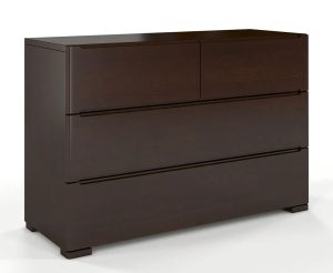 Komoda drewniana 4 szuflady Inca 3S – Palisander