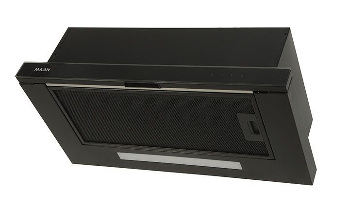 MAAN CORONA 2 TOUCH 60 CM – teleskopowy okap kuchenny, dotykowe sterowanie, czarny