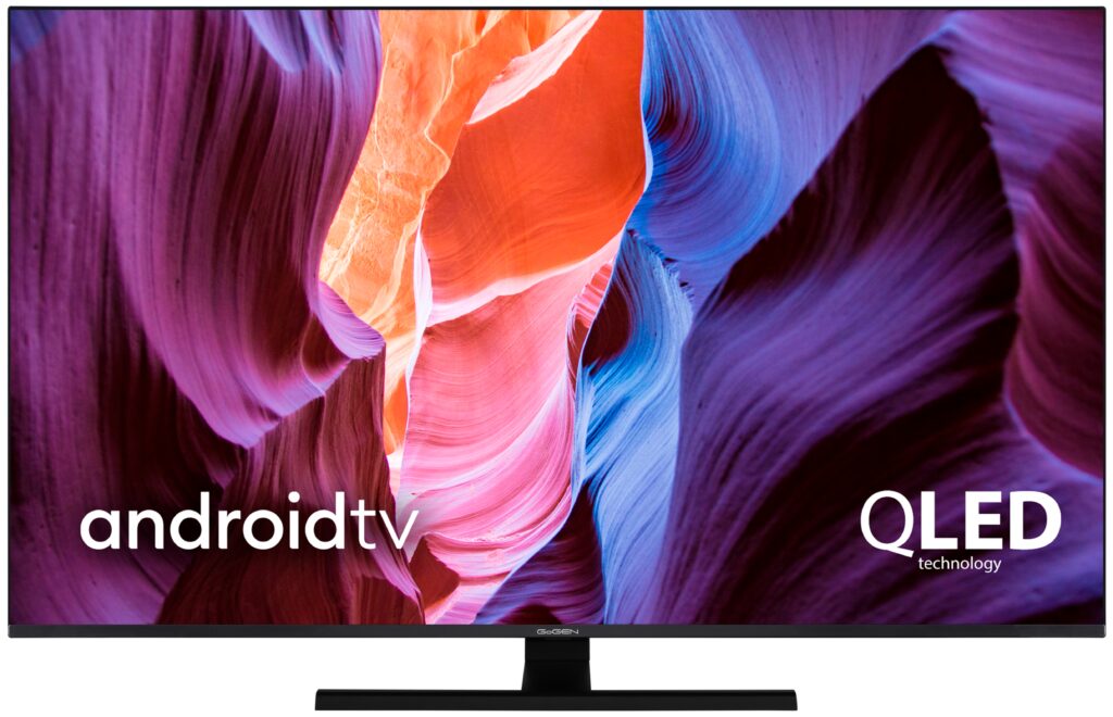 Telewizor Gogen QLED 65" Smart AndroidTV TVQ65X852GWEB - wyświetlacz QLED, 164 cm, system Android TV 11
