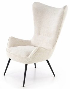 Wypoczynkowy fotel kremowy- W7-F72