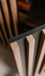 Komoda z drzwiami dąb artisan / antracyt mat 80 cm Medan – elegancki design, funkcjonalność, naturalny materiał