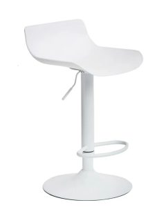 Biały designerski hoker nowoczesny M0-H10
