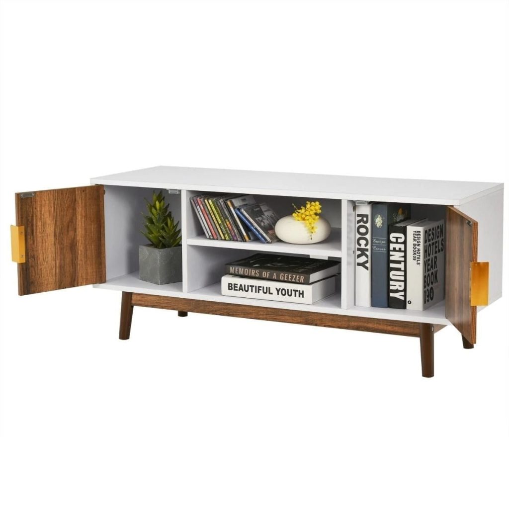 Wolnostojąca szafka RTV pod telewizor 109 x 38 x 45,7 cm