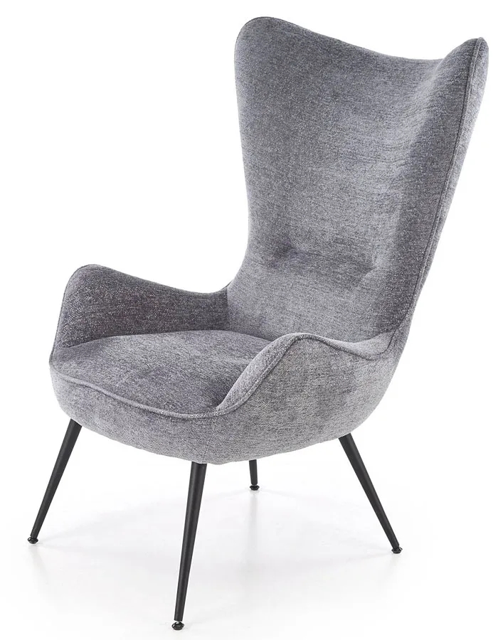 Nowoczesny szary fotel S1-K81