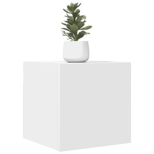 vidaXL Wiszące szafki telewizyjne, 2 szt., białe, 30,5x30x30 cm