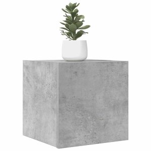 vidaXL Wiszące szafki TV, 2 szt., szarość betonu, 30,5x30x30 cm