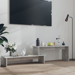 vidaXL Szafka pod TV, szarość betonu, 180x30x43 cm