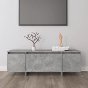 vidaXL Szafka pod TV, szarość betonu, 120x30x40,5 cm