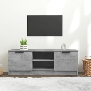 vidaXL Szafka pod telewizor, szarość betonu, 102x35x36,5 cm