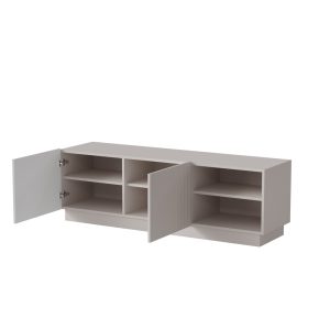 Szafka RTV kaszmir mat 150 cm Ardea – elegancki design, kolor kaszmir, rozmiar 150 cm, matowe wykończenie