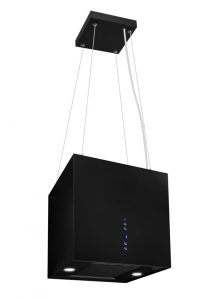 Toflesz OK-4 MINI SANDY 40CM CZARNY MAT OKAP WYSPOWY NA LINKACH 850m3/h Użyj kodu 23TOF05 i płać mniej