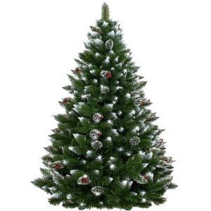 Choinka sztuczna premium 250 cm sosna diamentowa gęsta