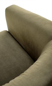 Fotel wypoczynkowy velvet zielony Enrico – elegancki design, komfortowy materiał, idealny do salonu