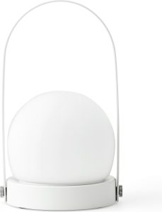Lampa bezprzewodowa Carrie biała – nowoczesny design, funkcjonalność, mobilność