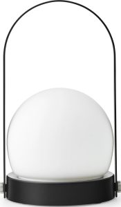 Lampa bezprzewodowa Carrie czarna – nowoczesny design, mobilność, elegancki styl
