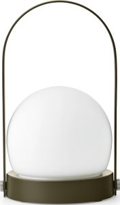 Lampa bezprzewodowa Carrie oliwkowa – elegancki design, funkcjonalność, kolor oliwkowy