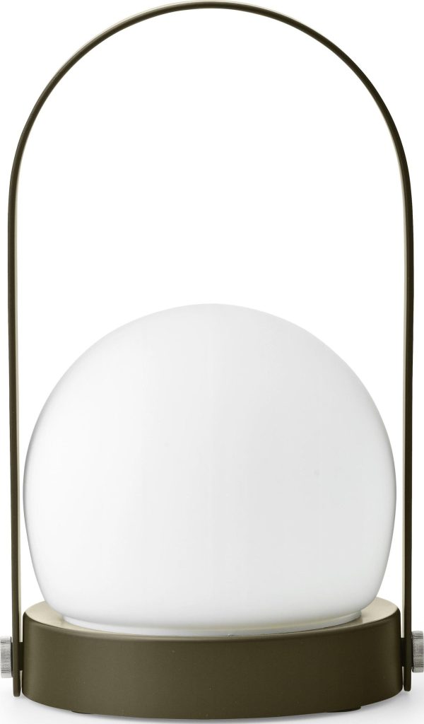 Lampa bezprzewodowa Carrie oliwkowa – elegancki design, funkcjonalność, kolor oliwkowy