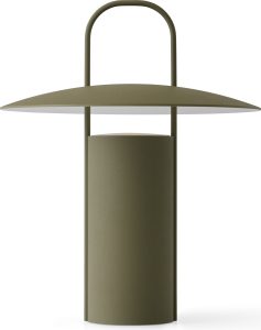 Lampa bezprzewodowa Ray zielona – nowoczesny design, mobilność, ekologiczne oświetlenie