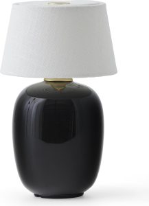 Lampa bezprzewodowa Torso czarna – nowoczesny design, mobilność, łatwe użytkowanie