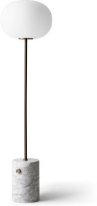 Lampa stojąca JWDA mosiądz brązowiony – nowoczesny design, elegancki kolor, materiał metalowy