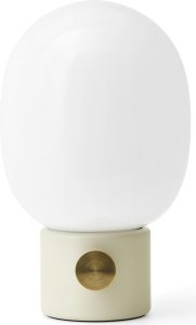 Lampa stołowa JWDA kremowa – elegancki design, nowoczesny styl, idealna do salonu