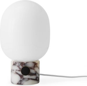 Lampa stołowa JWDA marmurowa podstawa – elegancki design, nowoczesny styl, materiał marmur, kolor biały