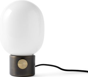 Lampa stołowa JWDA mosiądz brązowany – elegancki design, ciepłe światło, metalowa konstrukcja