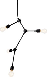 Lampa wisząca Franklin czarna – nowoczesny design, elegancki kolor, wysokiej jakości materiały