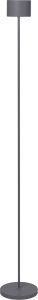 Lampa stojąca Farol warm gray LED – elegancki design, nowoczesne oświetlenie, szary kolor
