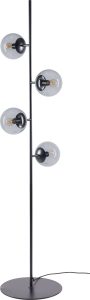 Lampa podłogowa Orb czarna – elegancki design, nowoczesny styl, regulowana wysokość, idealna do każdego wnętrza