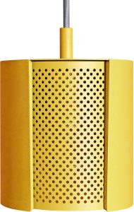 Lampa wisząca Ogen musztardowa – nowoczesny design, elegancka forma, idealna do każdego wnętrza