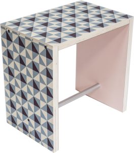 Stołek Nordico Verace Ravello – skandynawski styl, elegancki design, drewno, tapicerka