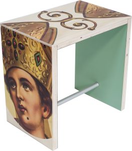 Stołek Nordico Verace San Gennaro – styl skandynawski, naturalne drewno, ergonomiczny design