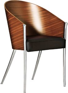 Fotel King Costes mahoniowy – elegancki styl, komfort, drewno mahoniowe