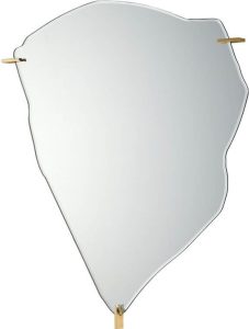 Lustro ścienne Archipelago 92 x 102 cm – elegancki design, prostokątny kształt, nowoczesny styl
