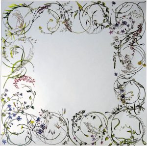 Lustro ścienne Egeso 130 cm – elegancki design, prostokątny kształt, szkło