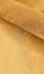 Fotel rozkładany velvet musztardowy Felipe 2 – elegancki design, komfort, rozkładany, materiał velvet