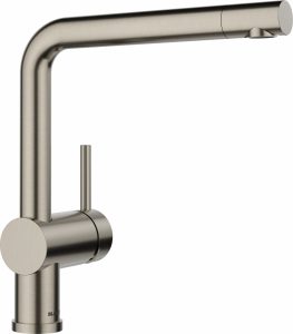 BLANCO LINUS satin platinum – elegancka zlewozmywak, kolor platinum, materiał kompozytowy, nowoczesny design