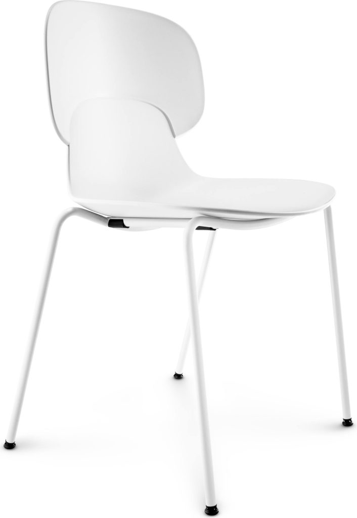 Krzesło Combo białe – nowoczesny design, wygodne siedzisko, trwałe materiały