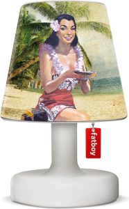 Abażur Cooper Cappie Aloha do lampy Edison The Petit – stylowy, kolorowy, materiał tekstylny