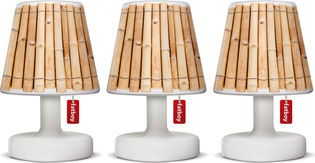 Abażury Cappie Mini Bam Boo do lamp Edison The Mini 3 szt. – naturalny styl, kompaktowy rozmiar, materiał bambusowy