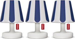 Abażury Cappie Mini Blue Shades do lamp Edison The Mini 3 szt. – stylowe oświetlenie, kolor niebieski, kompaktowy rozmiar