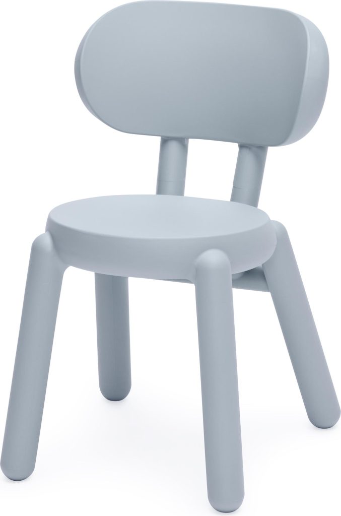Krzesło Kaboom mglista szarość – nowoczesny design, ergonomiczny kształt, wysokiej jakości materiały