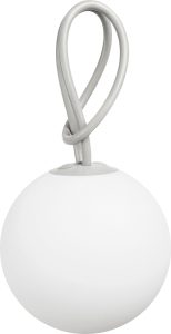 Lampa Bolleke jasnoszara – nowoczesny design, mobilność, przytulne oświetlenie