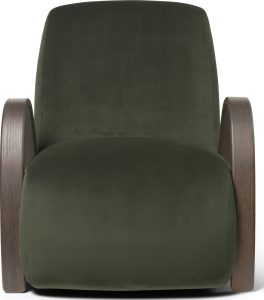 Fotel Rich Velvet sosnowa zieleń – elegancki design, komfort, materiał welurowy, styl skandynawski