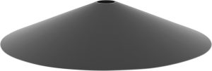 Klosz Angle antracytowy – nowoczesny design, elegancki kolor, wysoka jakość wykonania