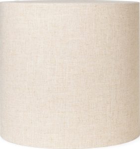Klosz do lampy podłogowej Post naturalny – elegancki design, naturalny kolor, materiał tekstylny